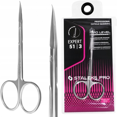 Staleks Profesionální nůžky na kůžičku s háčkem Expert 51/3 – Zbozi.Blesk.cz