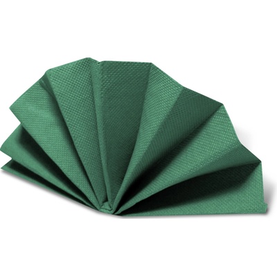 WIMEX Obrúsky DekoStar 38x38cm tmavozelené 50ks
