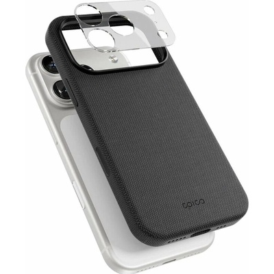 Epico SolidWoven Pro Mag+ Case iPhone 17 Pro Qi2 & Magsafe kompatibilná - čierna