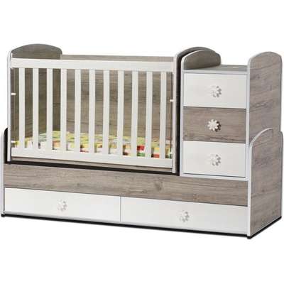 Дейзи Нов Бебешка кошара Ниа северен дъб+бял