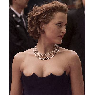 Bob Riha Jr Plagát, Obraz - Gillian Anderson - Golden Globe Awards, 30 × 40 cm