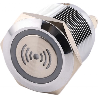 Bzučák pro průměr otvoru 22mm, nerez, IP66 12 V