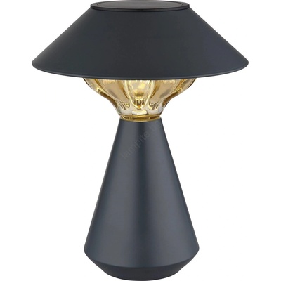 GLOBO 36639A - LED соларна лампа 10xLED/0, 06W/1, 2V IP44 черна (GL8147)