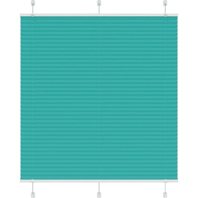VidaXL Roleta plisé Zelená Benzínová 120x150 cm