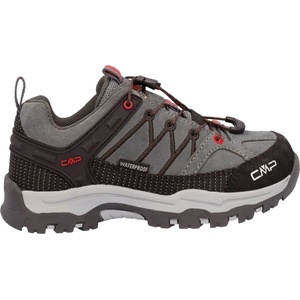 CMP Детски мултиспорт обувки CMP Kid's Rigel Low Trekking Shoes Waterproof Multisport shoes - Grey / Ferrari - размер 38 (EU) (702-3065-0821)