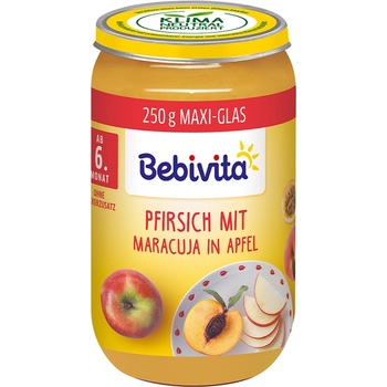 Bebivita БИО праскови с маракуя и ябълка 250г