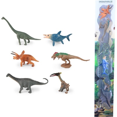 Rappa - Комплект фигурки Динозаври IV - 6 броя, 5-9 см