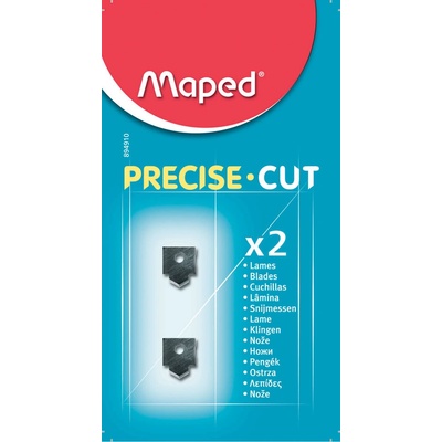 Maped Náhradní břity pro řezačku Precise Cut 2 ks břitů, přímý řez