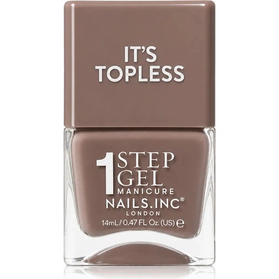 Nails Inc. It’s Topless 1 Step Gel Nail Polish 14 ml odstin Megan