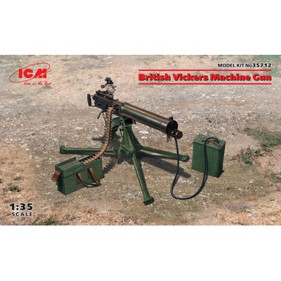 ICM British Vickers Machine Gun 1:35
