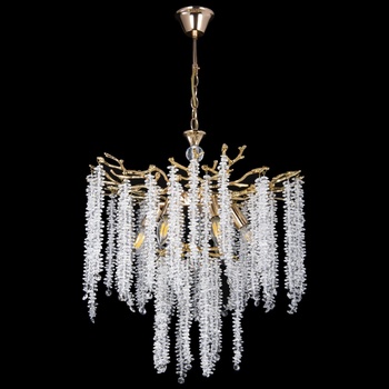 Venti Пендел 6xE14/60W/230V Ø 53 cm златист (VE0538)