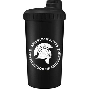 Image 1 of American Supps Bodybuilding Shaker - Black [600 мл]