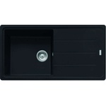 Franke Basis - Мивка Fragranite BFG 611, 97x50 cm, матово черно 114.0661. 511 (114.0661.511) Мивка за вграждане