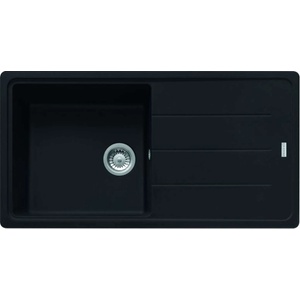 Franke Basis - Мивка Fragranite BFG 611, 97x50 cm, матово черно 114.0661. 511 (114.0661.511) Мивка за вграждане