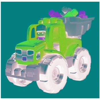 MEGA BLOKS NÁKLAĎÁK 2V1