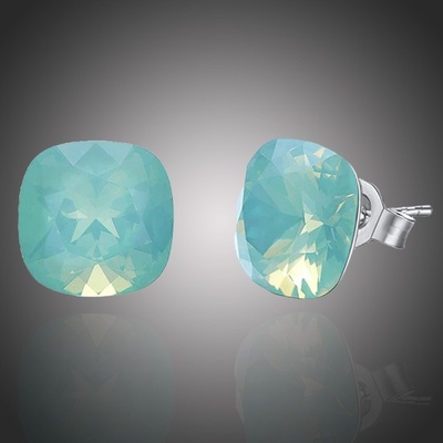 Grace Silver Jewellery stříbrné Swarovski Elements Victoria E1139-10 Pacific Opal