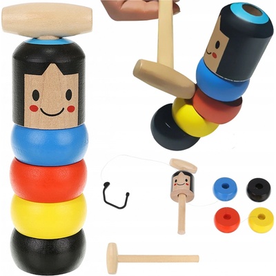 Kruzzel 9991 drevený magický mužík