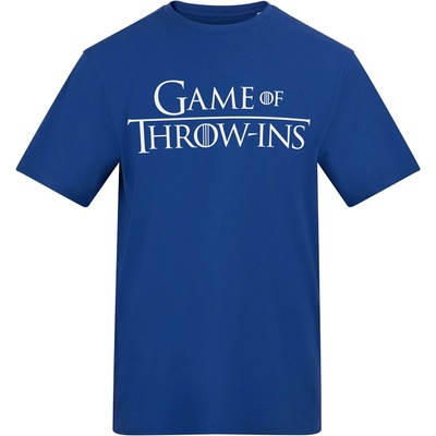 AWD Тениска AWD Adults Printed Novelty Football Fan Tee - Throw-ins