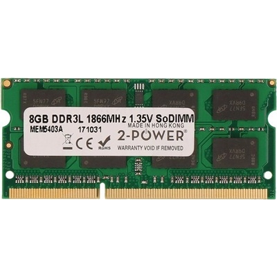 2-Power DDR3 8GB 1866MHz CL13 MEM5403A