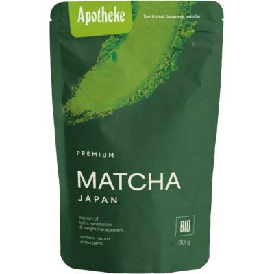 APOTHEKE MATCHA JAPAN BIO zelený čaj 80 g