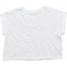 Mantis Dámský crop top z organické bavlny P96 White