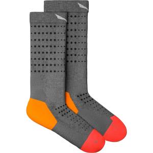Salewa Дамски туристически чорапи Salewa Women's Pedroc Merino Crew Sock Walking socks - Light Grey Melange - размер 39-41 (EU) (201-7967-0112)