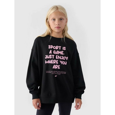 4F Момичешки суитшърт 4F 4F | Cheren | Момичешки | 140