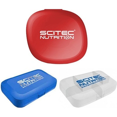 Scitec Nutrition krabička na tablety Červená
