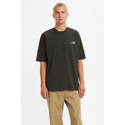 Levi´s pánske tričko Skateboarding Graphic Boxy Tee čierne