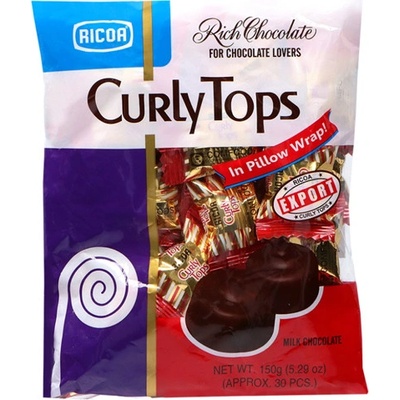Jack & Jill's Čokoladové bonbóny Curly Tops 150 g