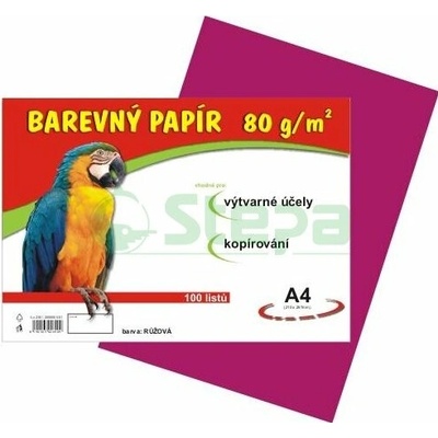 Barevný papír A4 80g krémový 100 listů
