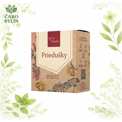 Serafin Priedušky bylinný čaj porciovaný 15 x 2,5 g