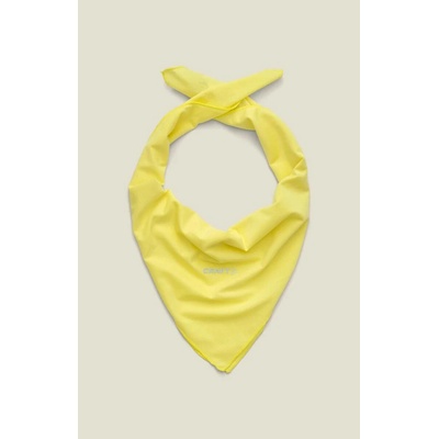 Craft Bandana šátek žlutá