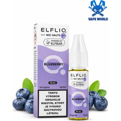 ELFLIQ Nic SALT Blueberry 10 ml 10 mg