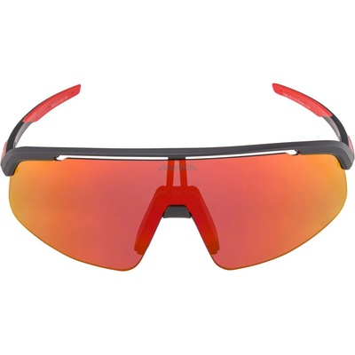 Alpina Слънчеви очила Alpina Youth's Turbo Pro Mirror S3 Sunglasses - Black Matt / Red Mirror - размер One Size (205-6928-0211)