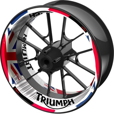SEFIS jednodielne polepy na kolesá TRIUMPH