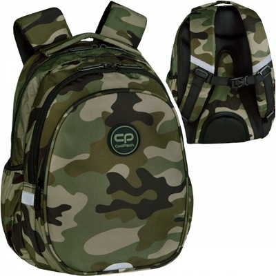 CoolPack hnědá a béžová zelená