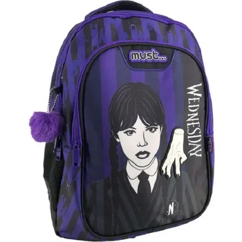 Must Раница с 3 ципа Wednesday, 43x32x18