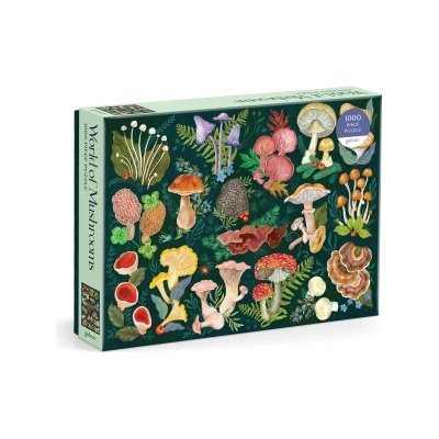 Galison World of Mushrooms Olga Akbarova 1000 dielov