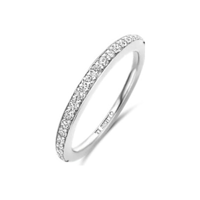 Ti Sento stříbrný prsten se zirkony 12317ZI