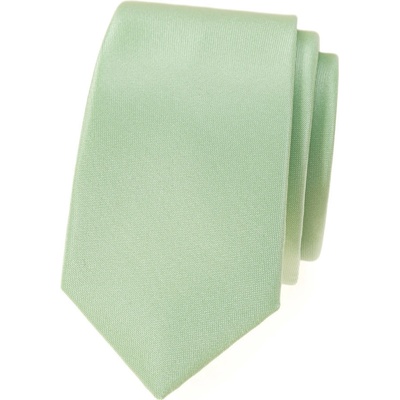 Avantgard Kravata Slim Lux 571-9924 zelená MAT