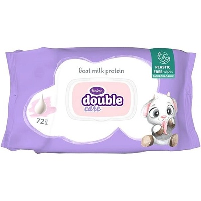 Violeta Double Care obrúsky na zadoček 72 ks