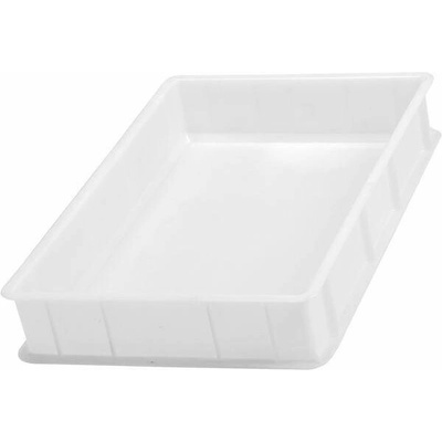 Gastro Prepravka plast 20 l, 60 × 40 × 10 cm, biela