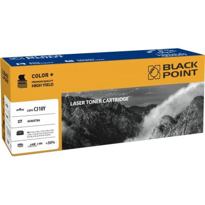 Compatible LCBPOC310Y Жълта касета за принтер, съвместима с OKI (BLOKI310YEBW)