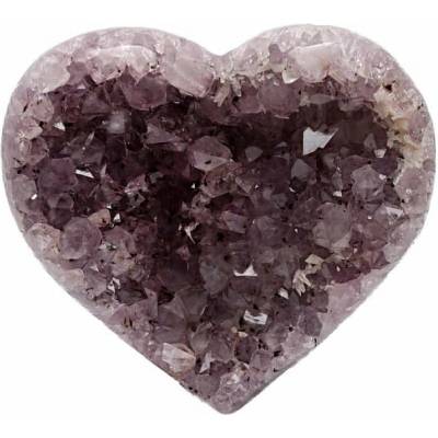 Nefertitis Ametyst drůza srdce AA kvalita 6 NF64061 - cca 11,3 x 11,1 cm, 545 g