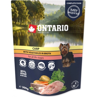 Ontario Adult kapr se zeleninou ve vývaru 300 g