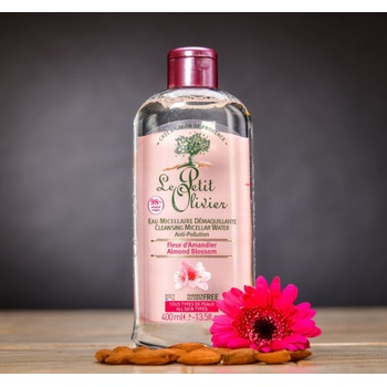Le Petit Olivier Mandľový kvet Cleansing Micellar Water 400 ml
