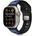 Tech-Protect Силиконова Каишка за Apple Watch 44/ 45/ 46/ 49mm, Tech-Protect Iconband Line, Черен/Син (5906302333448)