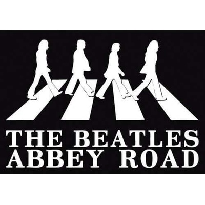 The Beatles – Abbey Road Crossing Silhouette (Multi-color) (Pohľadnica)