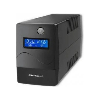Qoltec Monolith UPS Adapter | 450VA | 240W | LCD | USB | RJ45